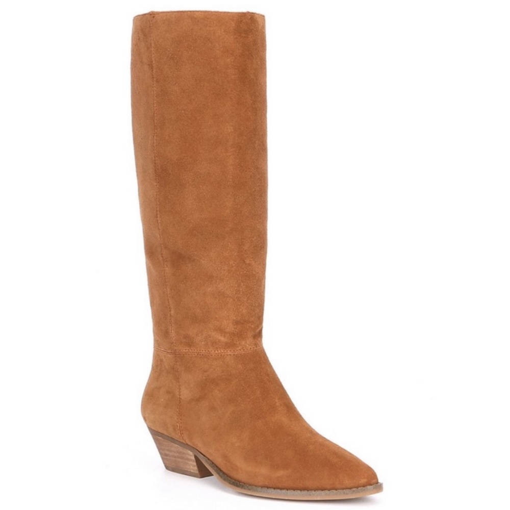 Chelsea & Violet Nadia Suede Pointed Toe Boot 7.5